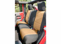 Rugged Ridge Seat Cover Kit Black/Tan 11-18 Jeep Wrangler JK 2dr
