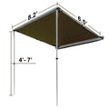 8.2FT X 6.5FT RETRACTABLE ROOF TOP AWNING
