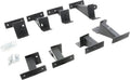 Dominator Extreme Frame Slider Mounting Brackets Only Textured Black 2020-2025 Jeep Gladiator Go Rhino