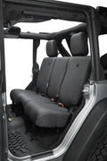 ~(5 lbs. 16X12X5)~ Seat Cover; Rear Black Diamond Jeep 13-17 Wrangler Unlimited 2007 Unlimited; Fit factory rear seats