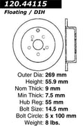 Stoptech auto part