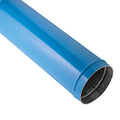 FASTPIPE PIPE 2IN 19FT X 2IN ALUMINUM BLUE