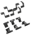 Go Rhino 2024 Toyota Tacoma DC 4dr Brackets for Dominator Xtreme Frame Slider - Tex. Blk