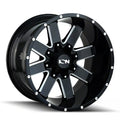The Wheel Group black auto part