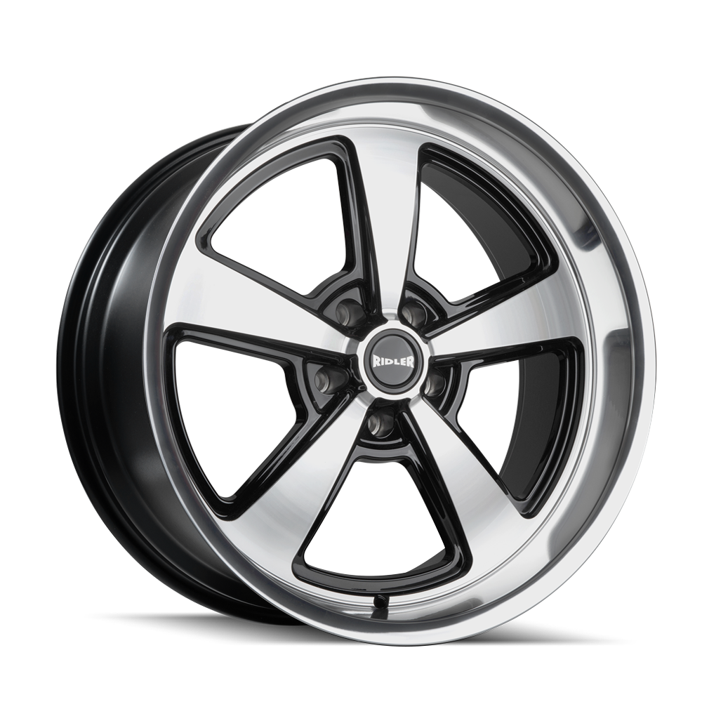The Wheel Group black auto part