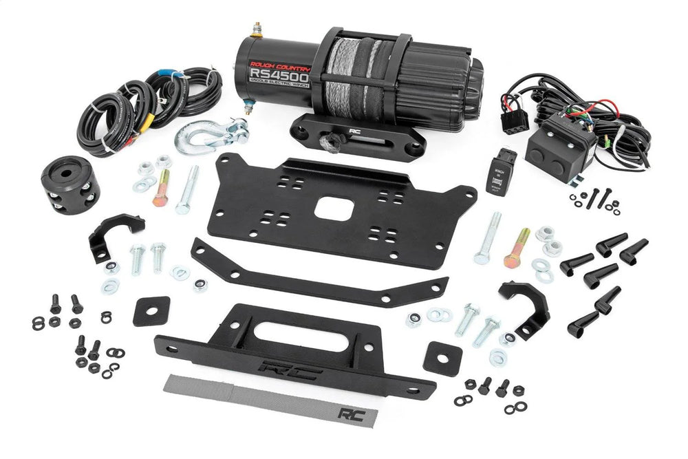 Rough Country Winch Mount RS4500S Honda Talon 1000 92061