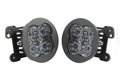 Diode Dynamics SS3 LED Pod Max - Yellow SAE Fog Angled LH (Single)