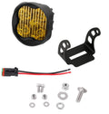 Diode Dynamics SS3 LED Pod Max - Yellow SAE Fog Angled LH (Single)