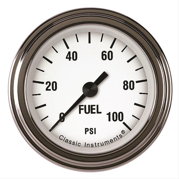 WHTIE HOT 2IN FUEL PRES 100psi ELECT