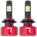 ~(2 lbs. 7X5X4)~ H7 12V (6000 KELVIN) 60-WATT ULTRA HIGH-POWER (SINGLE BEAM) LED HEADLIGHT BULBS