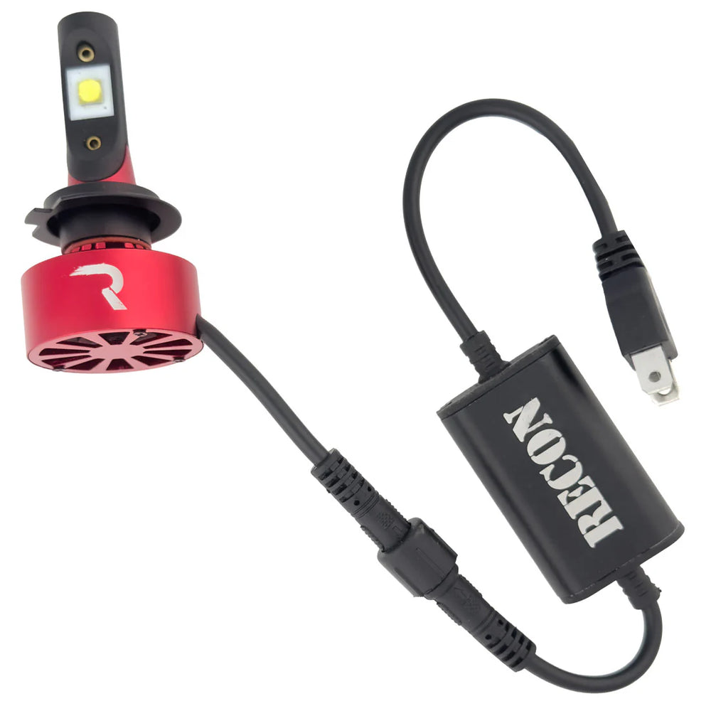 ~(2 lbs. 7X5X4)~ H7 12V (6000 KELVIN) 60-WATT ULTRA HIGH-POWER (SINGLE BEAM) LED HEADLIGHT BULBS