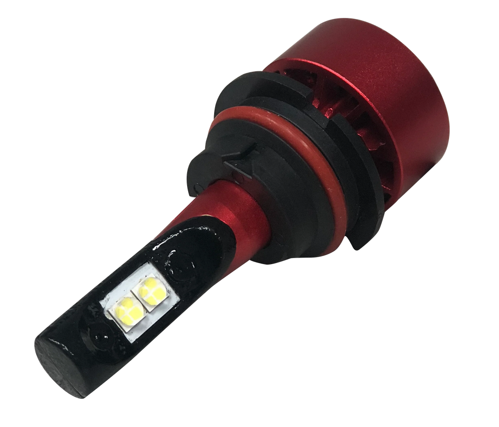 ~(2 lbs. 7X5X4)~ 9006 12V (6000 KELVIN) 60-WATT ULTRA HIGH-POWER (SINGLE BEAM) LED HEADLIGHT BULBS