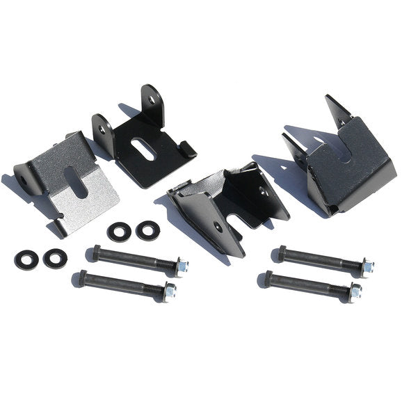 Rock Hard 4x4 Bolt-On Front and Rear Lower Control Arm Skid Plates for Jeep Wrangler JK 2 4DR 2007 - 2018 [RH-9032]
