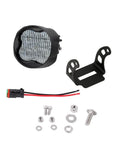 Diode Dynamics SS3 LED Pod Max - White SAE Fog Angled LH (Single)