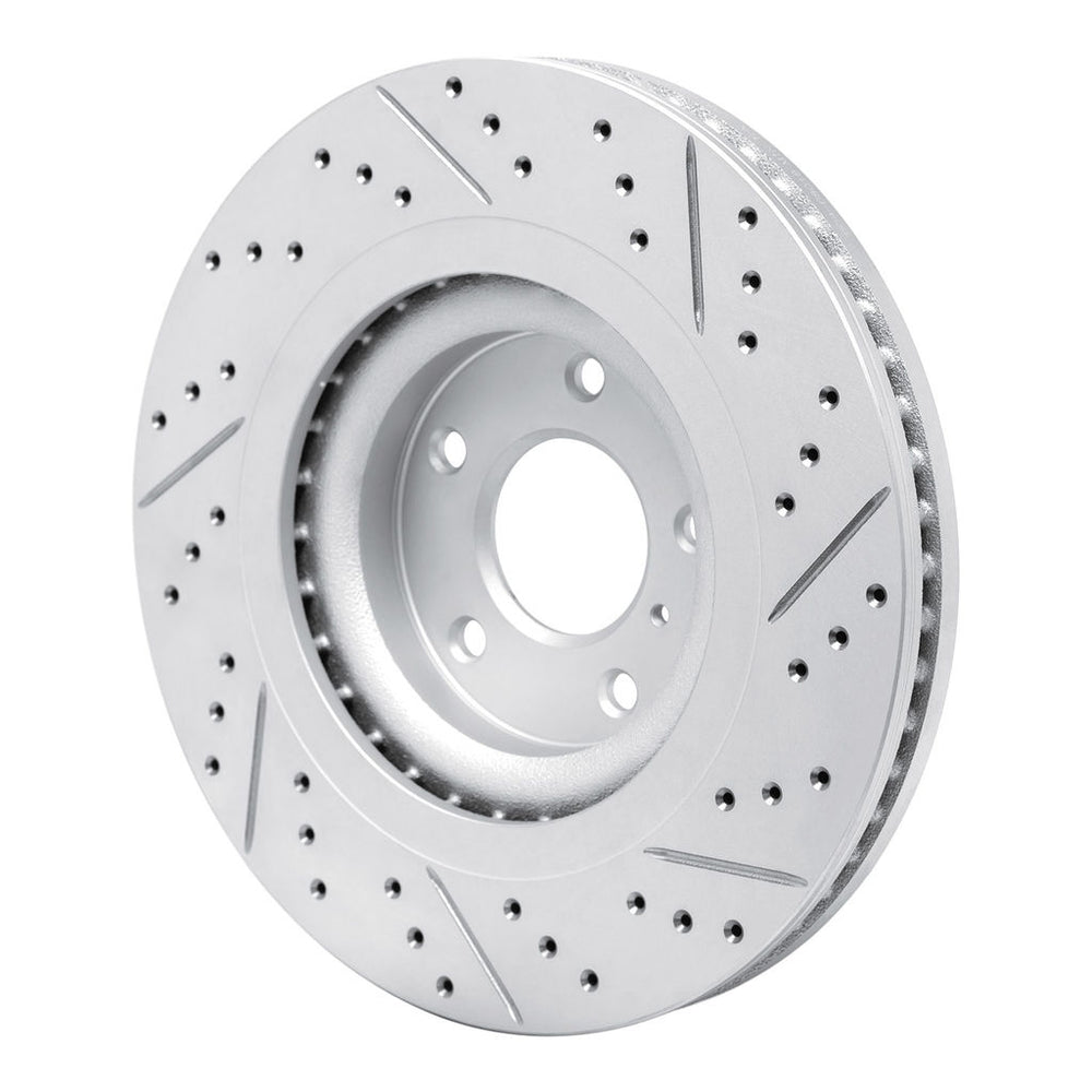 DFC 19-25 Infiniti Qx50 Front Left Drilled & Slotted Geoperformance Rotor