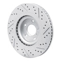 DFC 19-25 Infiniti Qx50 Front Left Drilled & Slotted Geoperformance Rotor