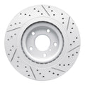 DFC 19-25 Infiniti Qx50 Front Left Drilled & Slotted Geoperformance Rotor