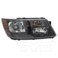 1420 DG JOURNEY HALOGEN BLK TRIM HEADLIGHT ASSY RH