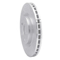 R1 12-21 Dodge Durango Front Right Drilled Black Brake Rotor
