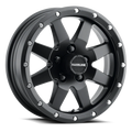 Raceline 935B Defender 15x6in / 6x139.7 BP / 0mm Offset / 4.25mm Bore - Satin Black Wheel