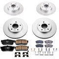 Power Stop 99-01 Nissan Maxima Front & Rear Z17 Evolution Geomet Coated Brake Kit