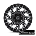 D840 15X10 5X4.5 G-BLK-MILL -43MM