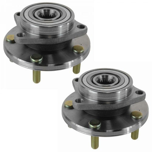 WHEEL BEARING AND HUB ASSEMBLY