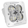 Flush Mount LED Light Pod White Clear Lens Spot Pattern Squadron Pro Baja Designs