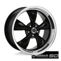 AR105M 16X7 5X4.5 G-BLK MACH-LP 35MM