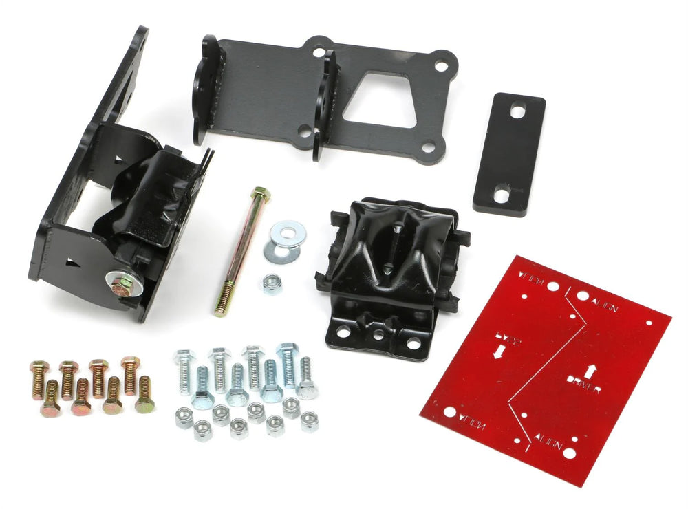 LS ENGINE SWAP MOUNT KIT; 7074 CAMARO & FIREBIRD (FBODY); RUBBER PAD195964 PONTIAC ENGINES