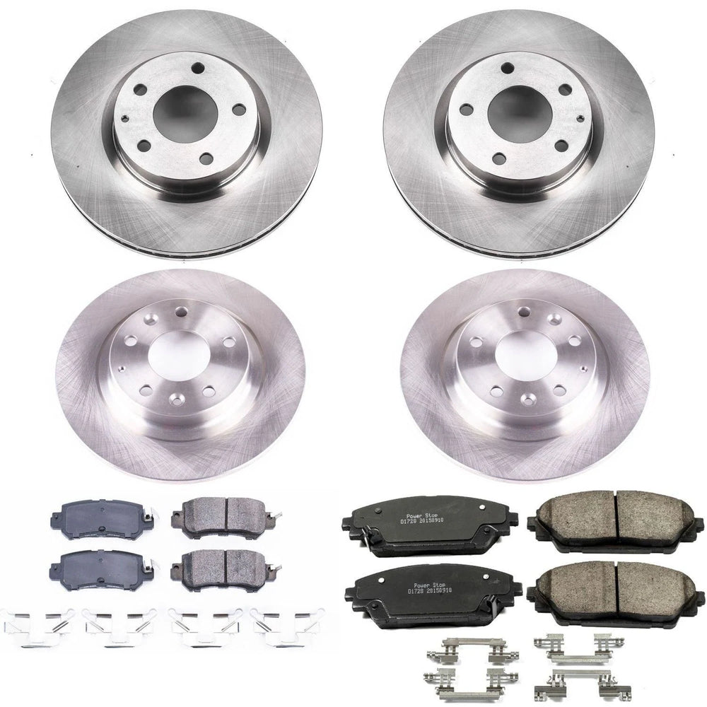 Power Stop 16-18 Mazda CX-3 Front & Rear Autospecialty Brake Kit