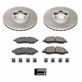 Power Stop 15-19 Ford Transit-350 Front Semi-Coated Rotor Kit