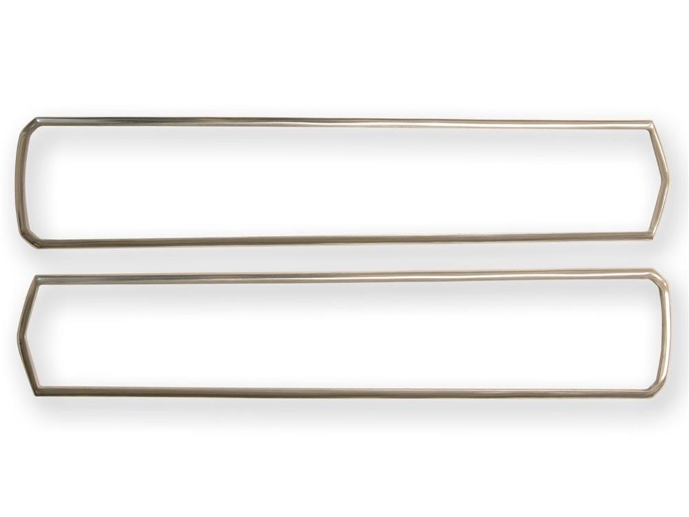 67 SHELBY T/LAMP BEZELS-POLISH