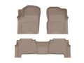WeatherTech Tan Front Rear FloorLiner HP Fits -20-24 Armada 4518051-4515022IM