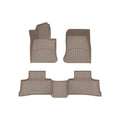 WeatherTech Tan Front Rear FloorLiner HP Fits -24-25 Mercedes-Benz 451812-1-2IM