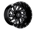 SCORPION 20X10 GLOSS BLACK 121.3MM