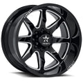 SCORPION 20X10 GLOSS BLACK 121.3MM