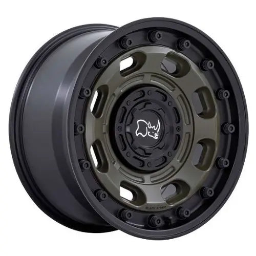 BR007 16X8 5X160 OD-GRN-BLK-LP 38MM