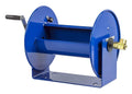 100 SERIES HAND CRANK HOSE REEL 3/8IN I.D. 50FT HOSE CAPACITY 4000 PSI BLUE