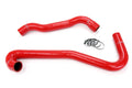 HPS Performance Black Reinforced Silicone Radiator Hose Kit Coolant for Jeep 06-08 Grand Cherokee SRT8 6.1L V8 WK1
