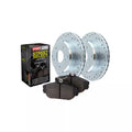 OE PREMIUM COATED BRAKE KIT 2 WHEEL