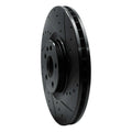 R1 16-26 Polestar Polestar 2 Front Right Drilled & Slotted Black Brake Rotor