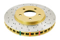 DBA 05-10 Ford Mustang Base Model Front 4000 Series Drilled & Slotted Rotor