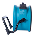 1/4HP 2100CFM 1.6AMPS AXIAL AIR MOVER W/ POWER OUTLETS BLUE