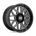 XD820 20X9 8X170 125.5 S-BLK MILL +