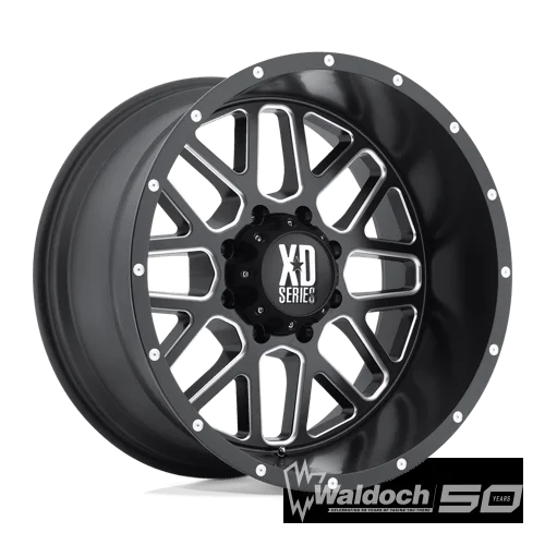 XD820 20X9 5X150 110.5 S-BLK MILL +