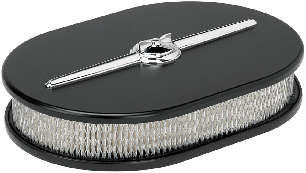 AIR CLN SM OVAL STREAMLINE BLK/POL