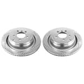 Power Stop 06-12 Land Rover Range Rover Rear Evolution Drilled & Slotted Rotors - Pair