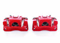 Power Stop 01-06 Hyundai Santa Fe Rear Red Calipers w/Brackets - Pair