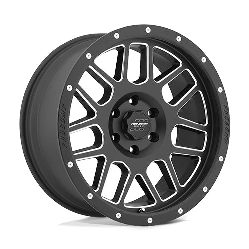 PXA40 17X9 6X135 S-BLK MILL -6MM